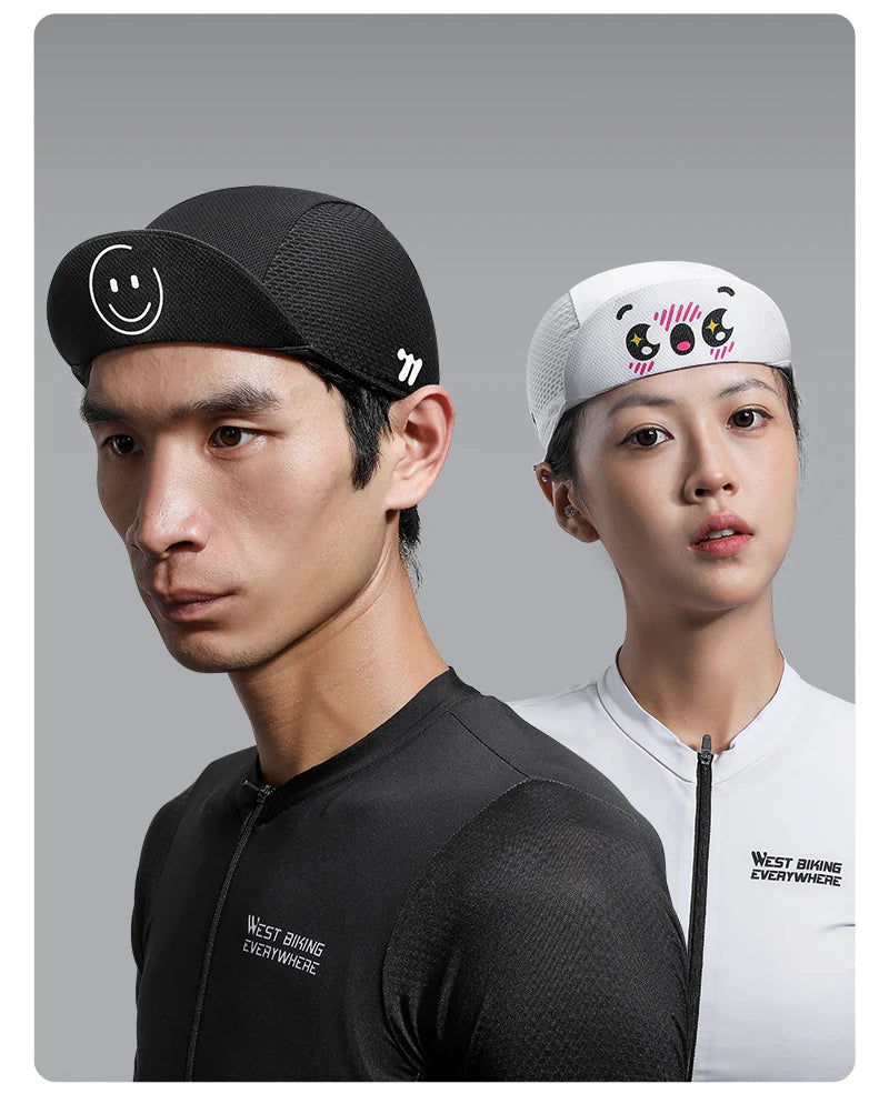 CowLost | west-biking-cycling-cap-with-brim-summer-sunscreen-quick-dry-sport-hat-bicycle-hat-balaclava-unisex-breathable-hat-bike-headwear |21