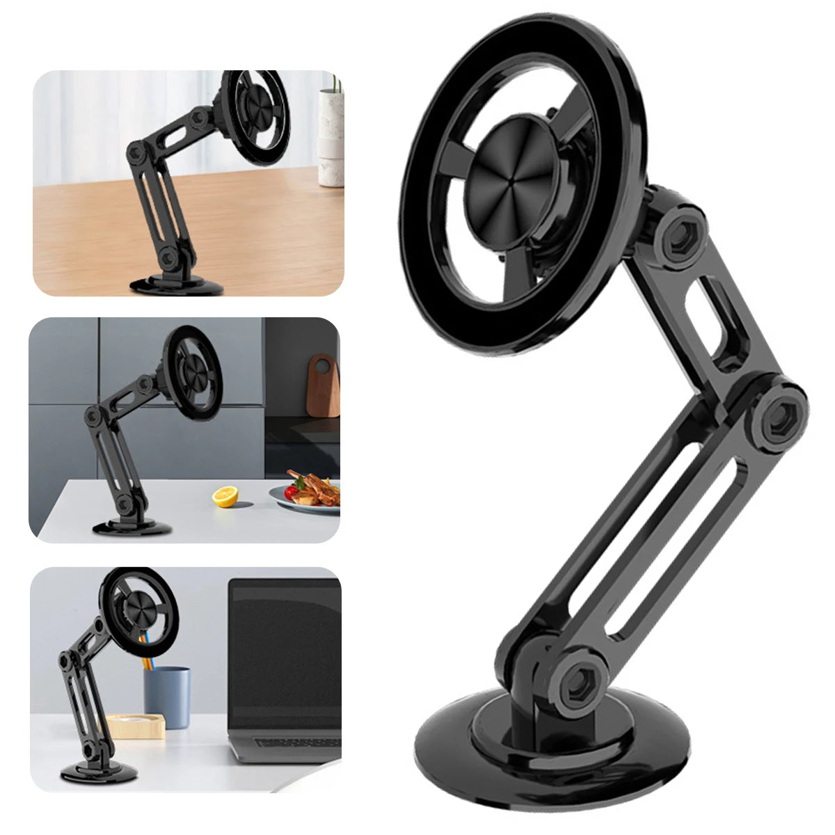 CowLost | product_id-strong-magnetic-foldable-360-rotate-car-phone-holder-for-magsafe-iphone-14-13-gps-air-vent-mount |1