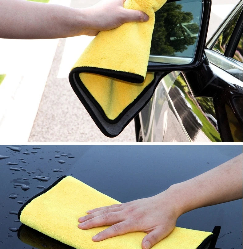 CowLost | car-wash-brushes-product_id-5pcs-microfiber-car-wash-and-drying-towels-absorbent-cleaning-cloths |21