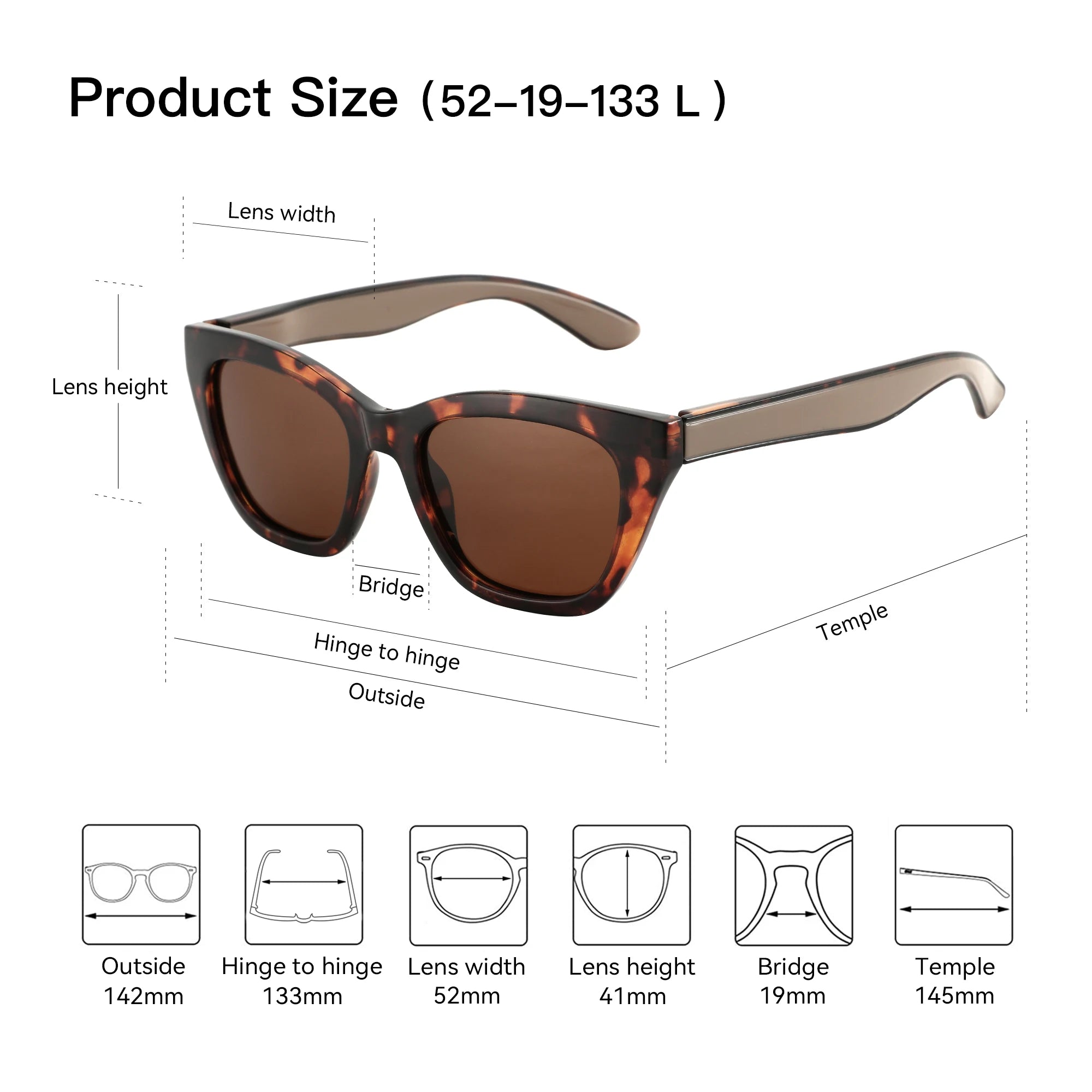 CowLost | zenottic-square-polarized-sunglasses-2025-fashion-women-thick-frame-uv400-protection |7