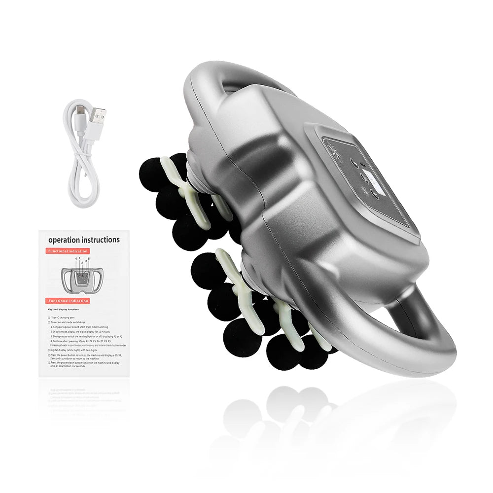 CowLost | uncategorized-24-head-fascia-gun-with-99-strength-levels-body-massager |15