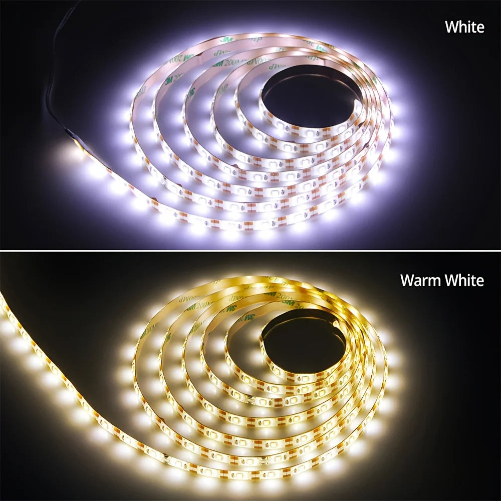 CowLost | light-ropes-strings-product_id-5v-led-strip-lights-with-hand-sweep-sensor-flexible-adhesive-tape-for-mirror-kitchen-cabinet-tv-lighting |10