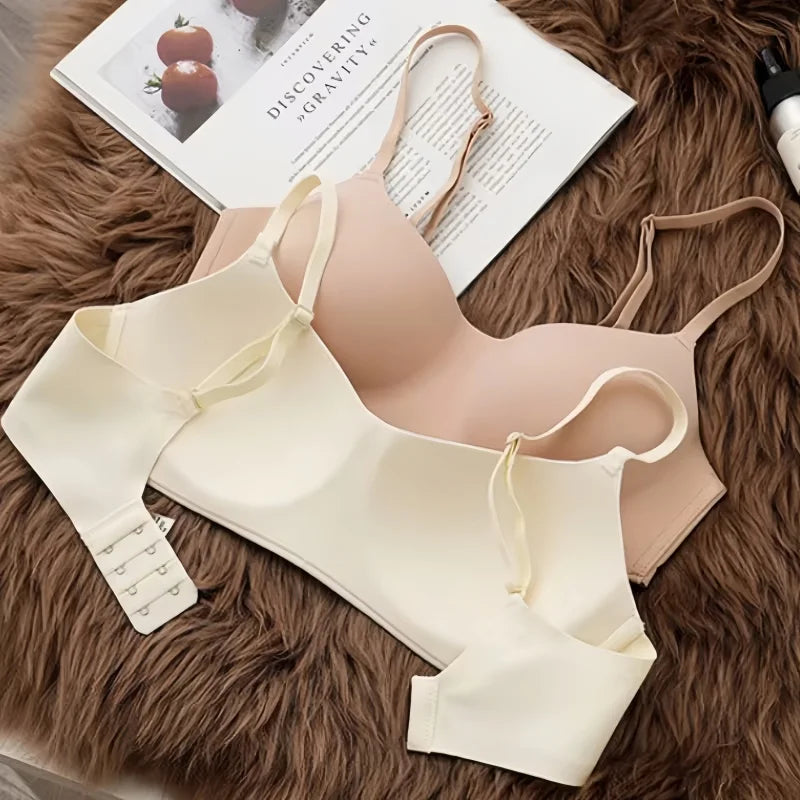 CowLost | product_id-2pcs-seamless-wireless-1-2-cup-soft-padded-bras-for-women |3