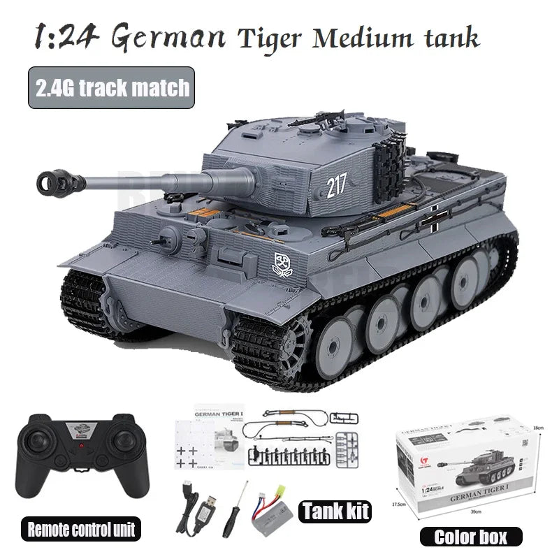 CowLost | intercom-accessories-taigen-1-24-rc-tiger-i-battle-tank-radio-control-toy |23