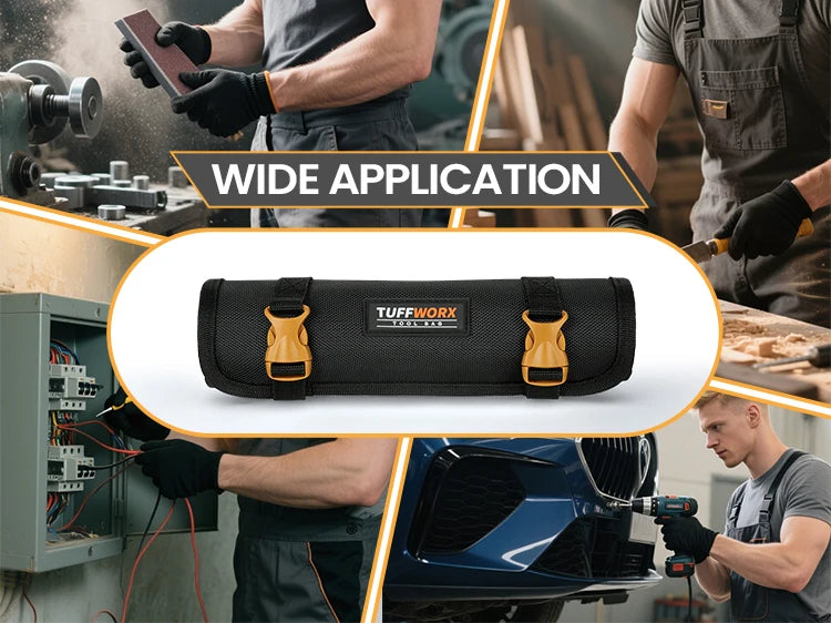 CowLost | 1tool-roll-up-bag-gifts-for-men-dad-husband-him-fathers-day-portable-foldable-tools-storage-for-men-heavy-duty-tool-organizer |10