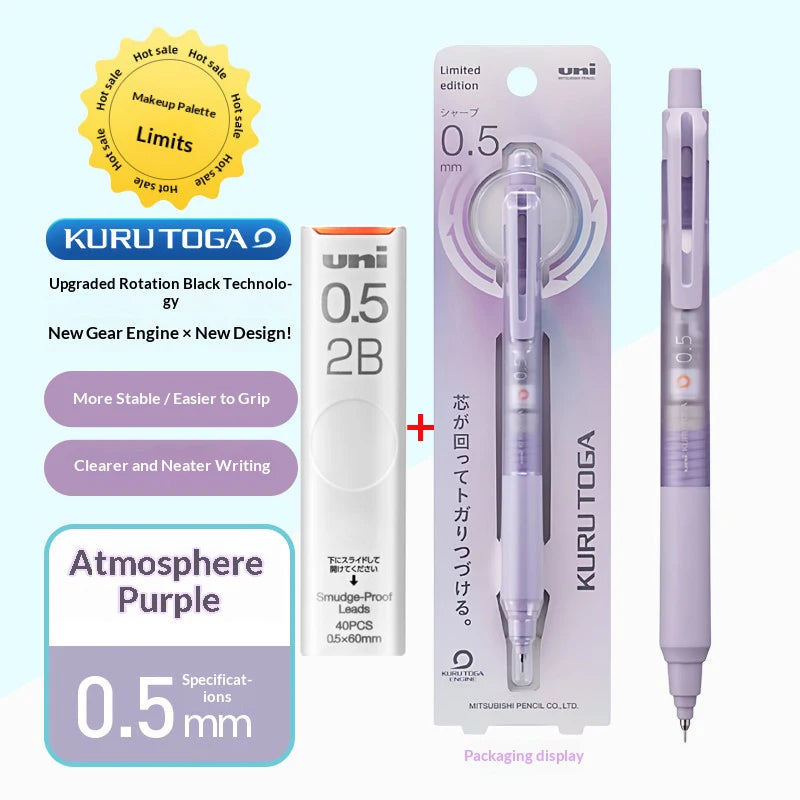 CowLost | product_id-uni-kurutoga-m5-ks-0-5mm-mechanical-pencil-with-auto-rotating-lead-for-stable-writing-and-study |23