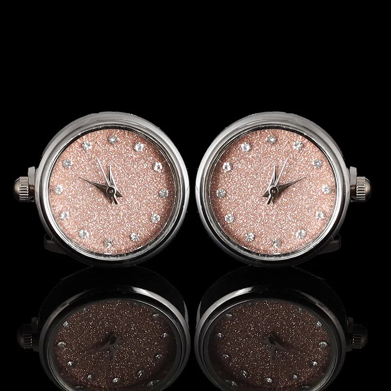 CowLost | luxury-cufflinks-watch-rotatable-electronic-functional-buckle-business |41