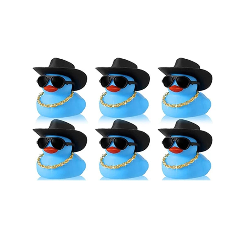 CowLost | product_id-6-pack-cowboy-rubber-ducks-with-hat-and-scarf-mini-party-favor-toys-for-shower-and-birthday |13