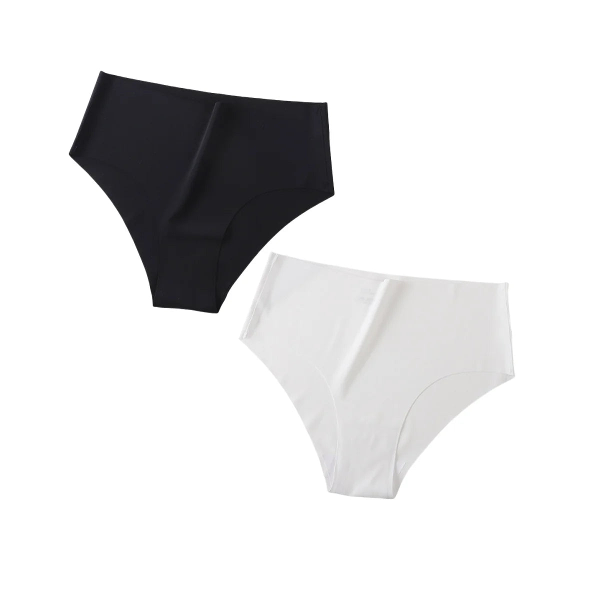 CowLost | product_id-2pcs-womens-high-waist-seamless-ice-silk-briefs-xs-xl |22