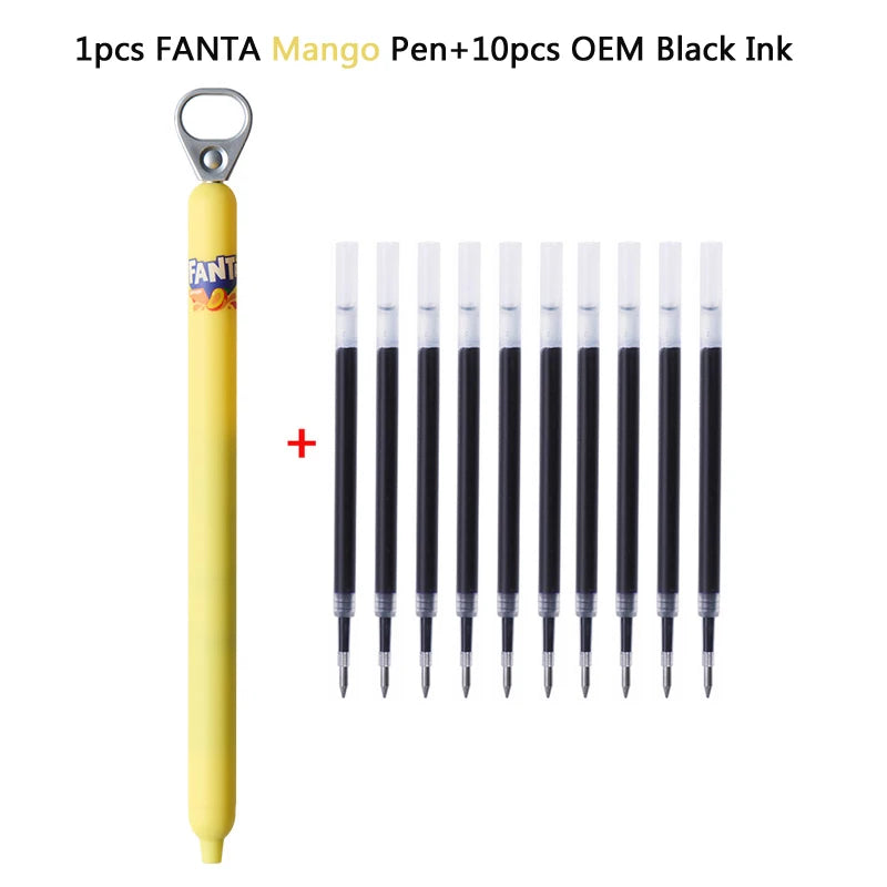 CowLost | product_id-kaco-fanta-collaboration-0-5mm-black-gel-pen-smooth-writing-for-study-office |49