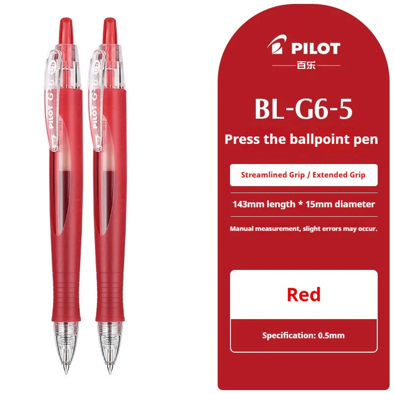 CowLost | product_id-pilot-g-6-0-5mm-gel-pen-with-comfort-grip-black-red-blue-ink-smooth-writing-needle-point |33