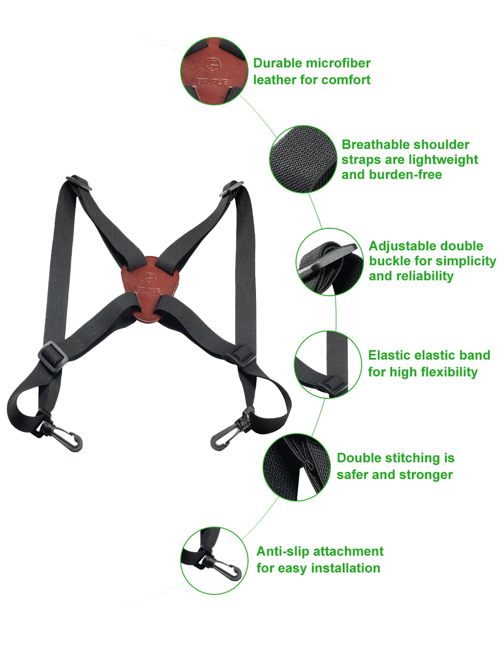 CowLost | product_id-fanaue-adjustable-double-buckle-elastic-nylon-strap-for-binoculars-and-camera-travel-photography |6