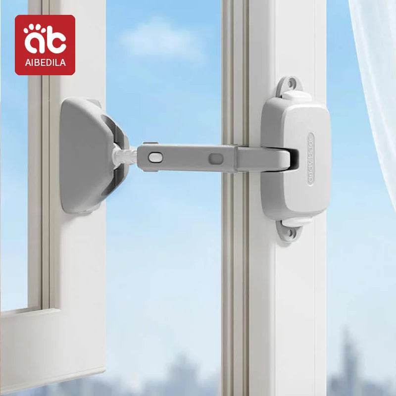 CowLost | aibedila-window-safety-door-lock-buckle-childen-protection-high-rise-anti-fall-windproof |1