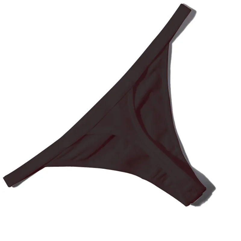 CowLost | wsfsljwdw-sexy-women-cotton-g-string-thongs-low-waist-seamless-panties |15