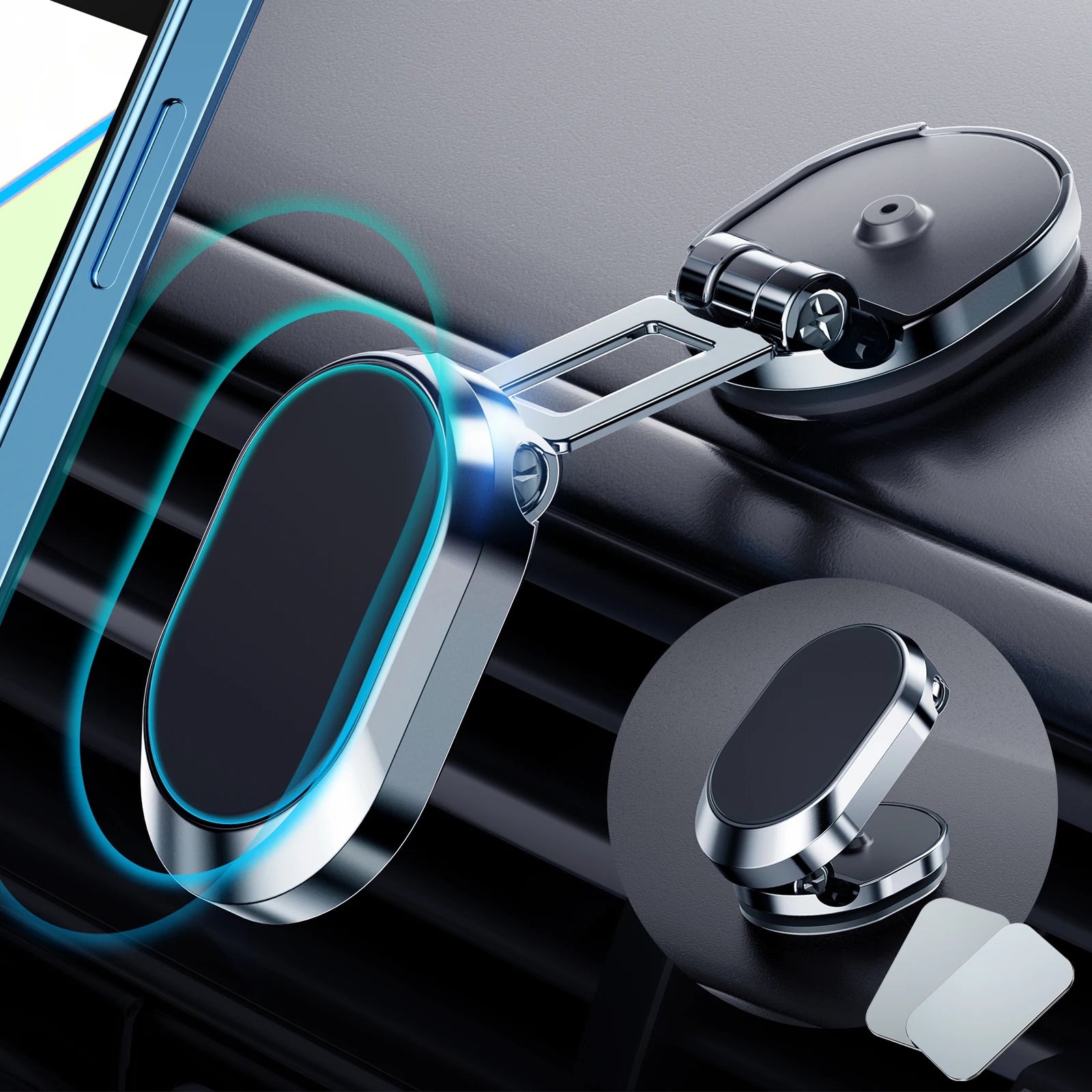 CowLost | product_id-magnetic-360-rotatable-foldable-car-phone-holder-universal-dashboard-stand-navigation-bracket |7