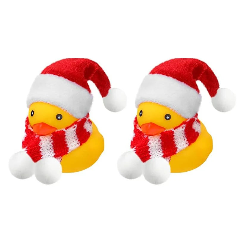 CowLost | product_id-2-pack-yellow-rubber-duck-christmas-car-dashboard-ornaments |22