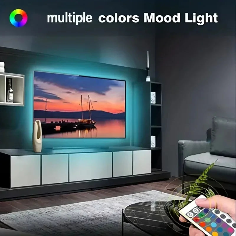 CowLost | light-ropes-strings-product_id-1-30m-5v-usb-bluetooth-rgb-led-strip-light-smd-5050-app-control-for-tv-background |8