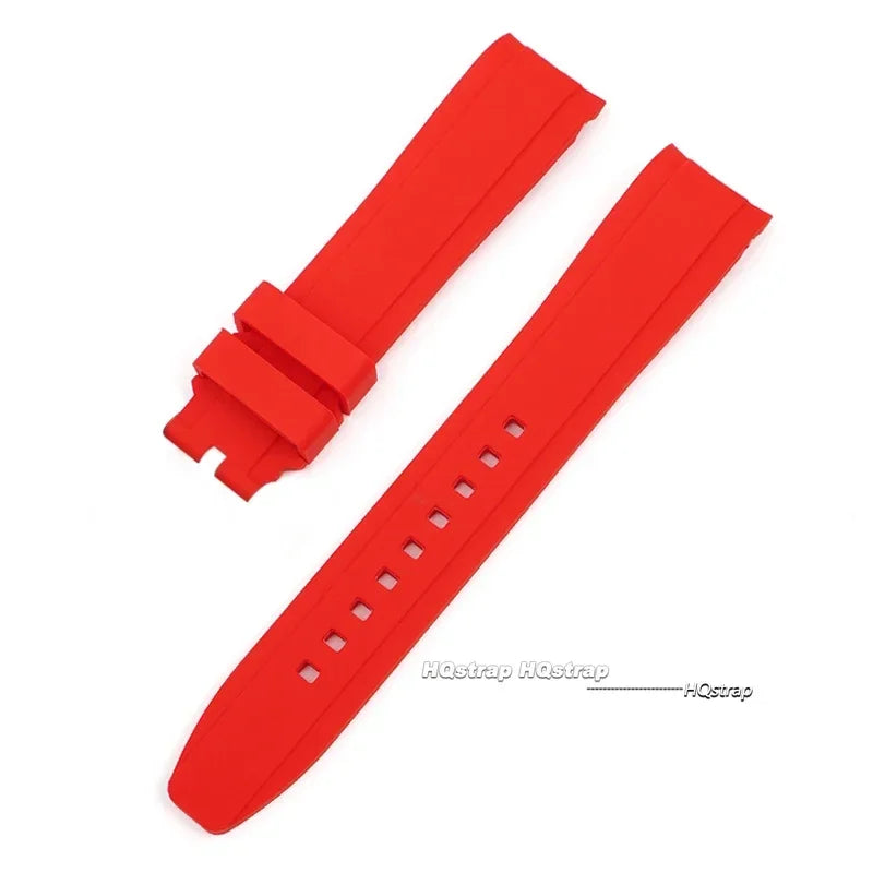 CowLost | product_id-curved-end-waterproof-silicone-rubber-watch-strap-for-citizen-swatch-rolex-20mm-22mm |17