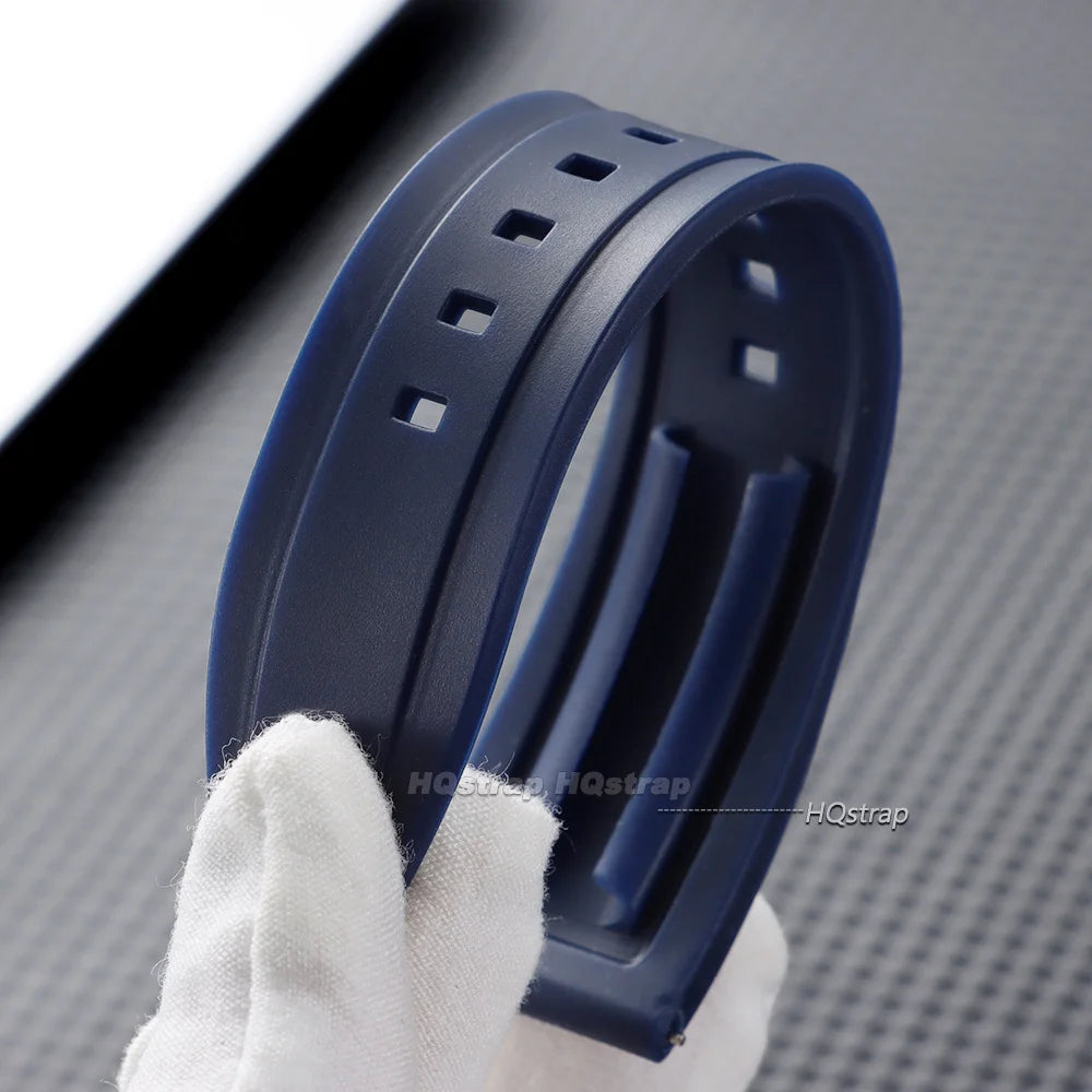 CowLost | watch-bands-product_id-waterproof-silicone-quick-release-watchband-20-24mm-for-seiko-with-butterfly-buckle-black-blue |12