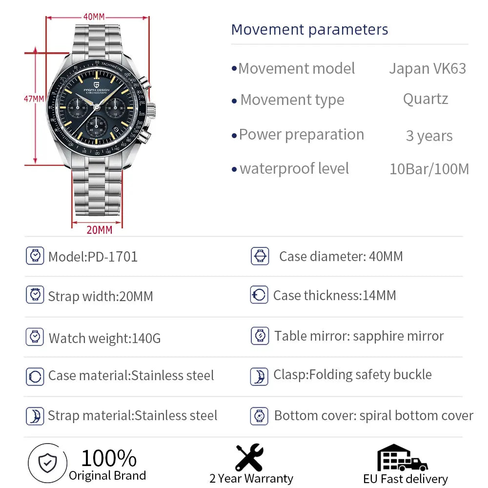 CowLost | pagani-design-mens-watches-sport-quartz-wristwatch |6