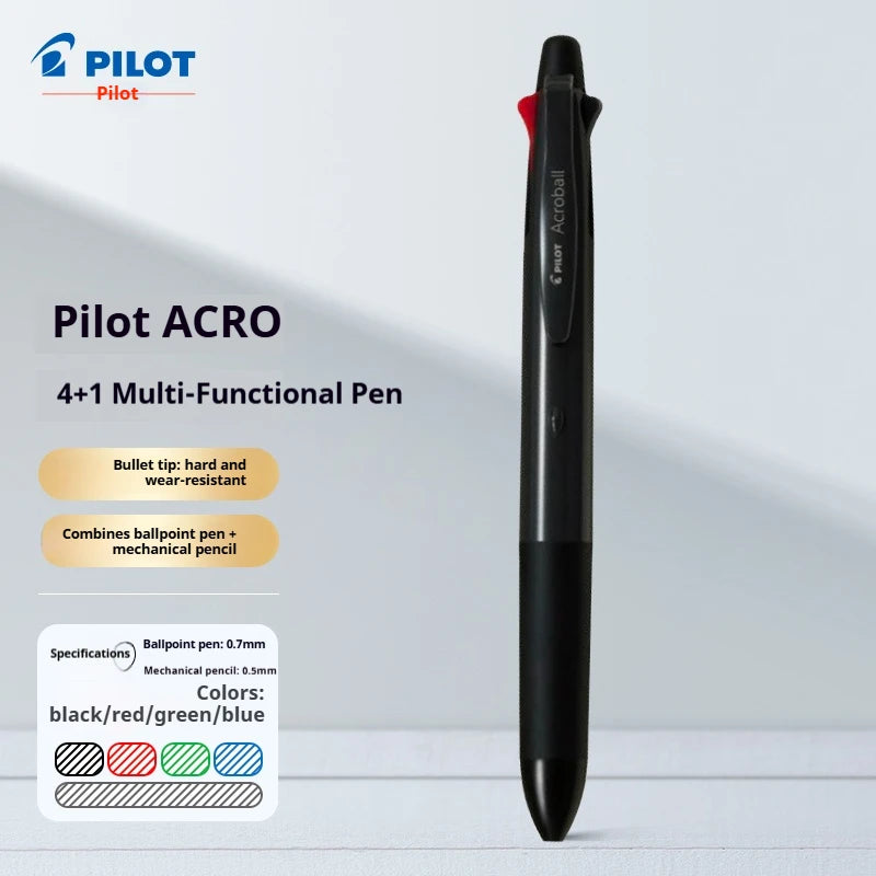 CowLost | product_id-pilot-acroball-4-color-multi-pen-with-0-5-0-7mm-mechanical-pencil-smooth-ink-writing-tool |16