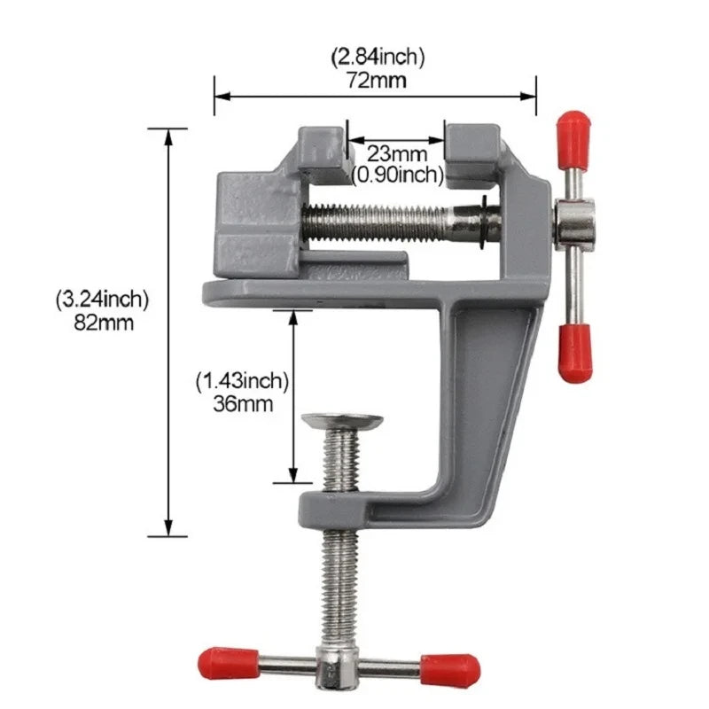 CowLost | product_id-35mm-aluminium-alloy-multi-functional-table-bench-clamp-vise-for-diy-repair |2