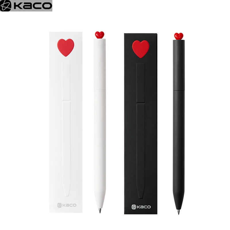 CowLost | product_id-kaco-first-cute-love-0-5mm-black-ink-gel-pen-set-rotating-ballpoint-for-valentines-day-gift |1