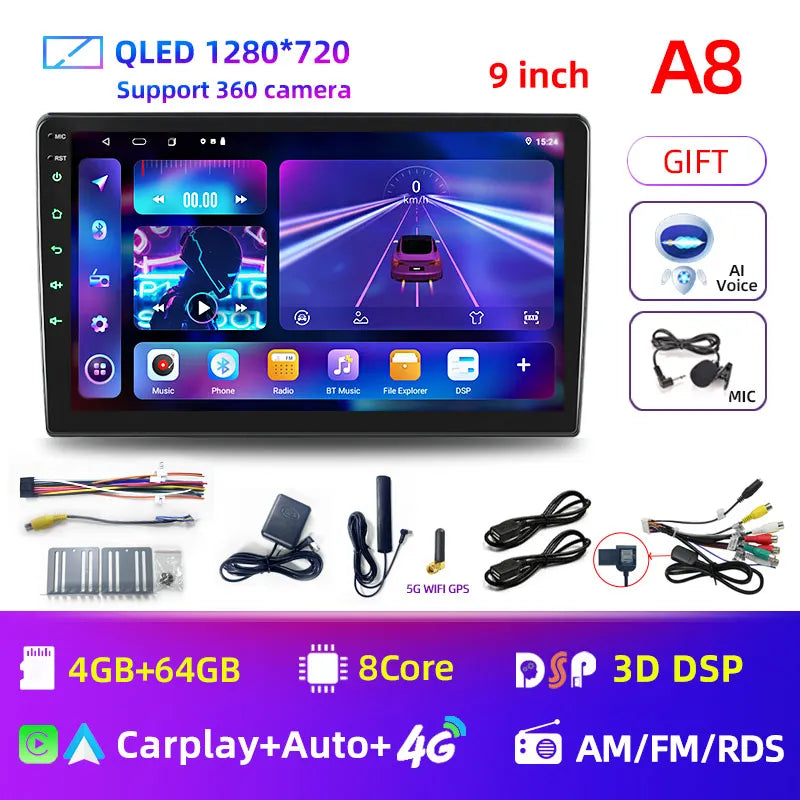 CowLost | 7-9-10-2-din-android14-auto-car-radio-multimedia |45
