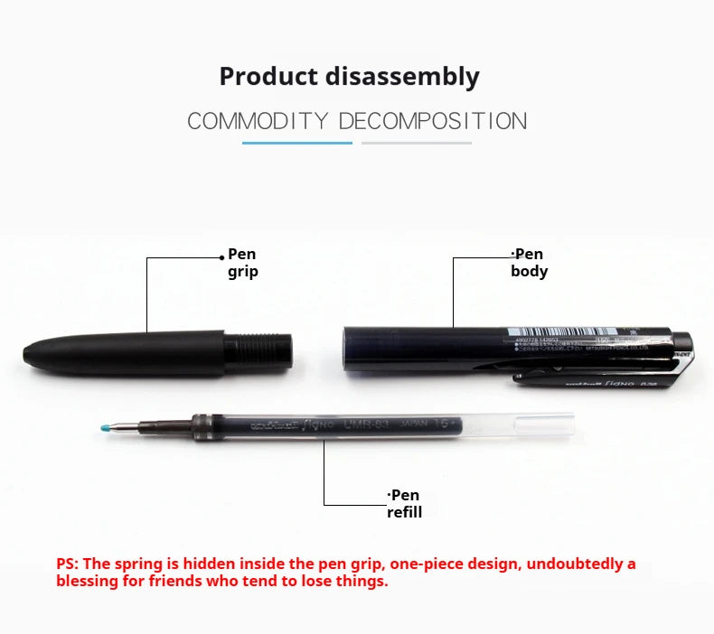 CowLost | product_id-mitsubishi-uni-signo-umn155-gel-pen-0-38-0-5mm-black-red-blue-quick-dry-smooth-low-friction |20