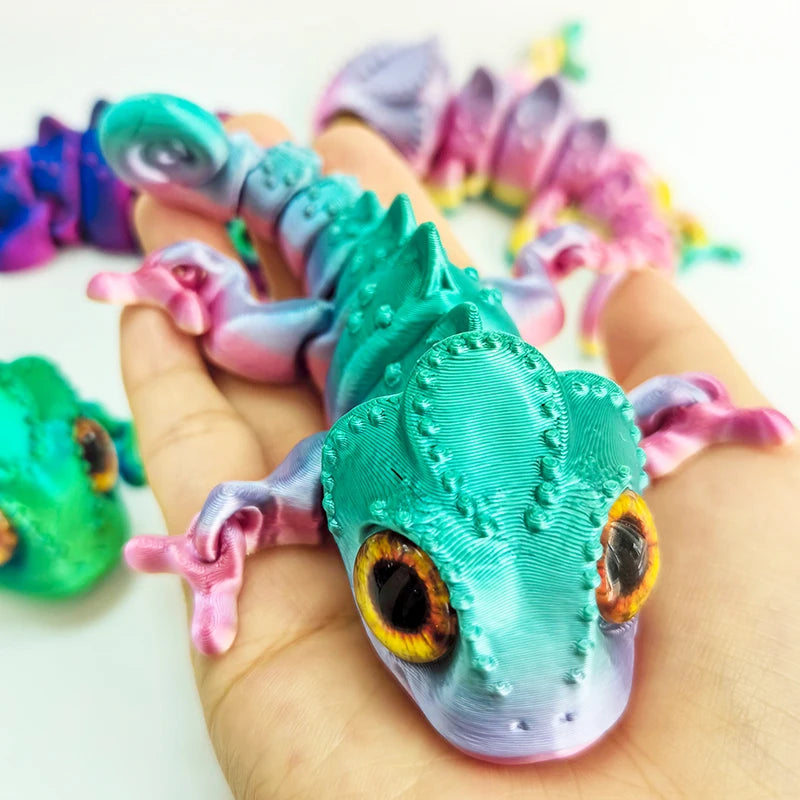 CowLost | product_id-3d-printing-movable-joint-chameleon-fidget-toy-animal-model-ornament-gift |2