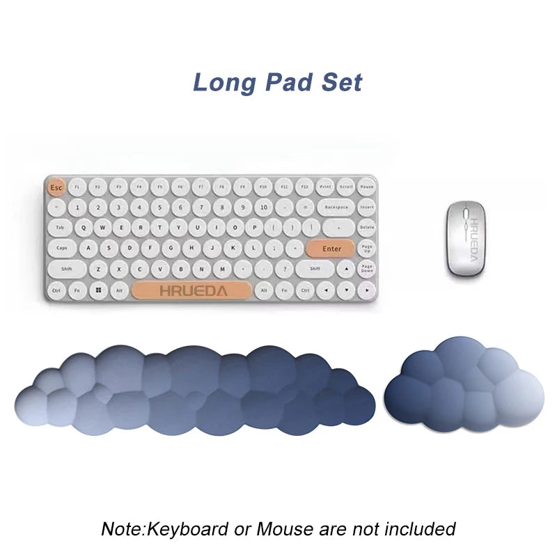 CowLost | cloud-gradient-gaming-keyboard-pad-wrist |12