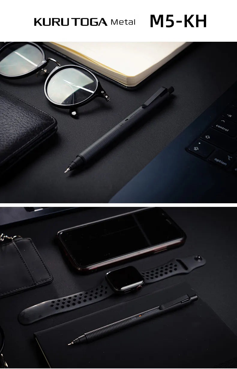 CowLost | product_id-uni-m5-kh-sunrise-orange-limited-kurutoga-0-5mm-auto-rotating-metal-mechanical-pencil-break-resistant |17
