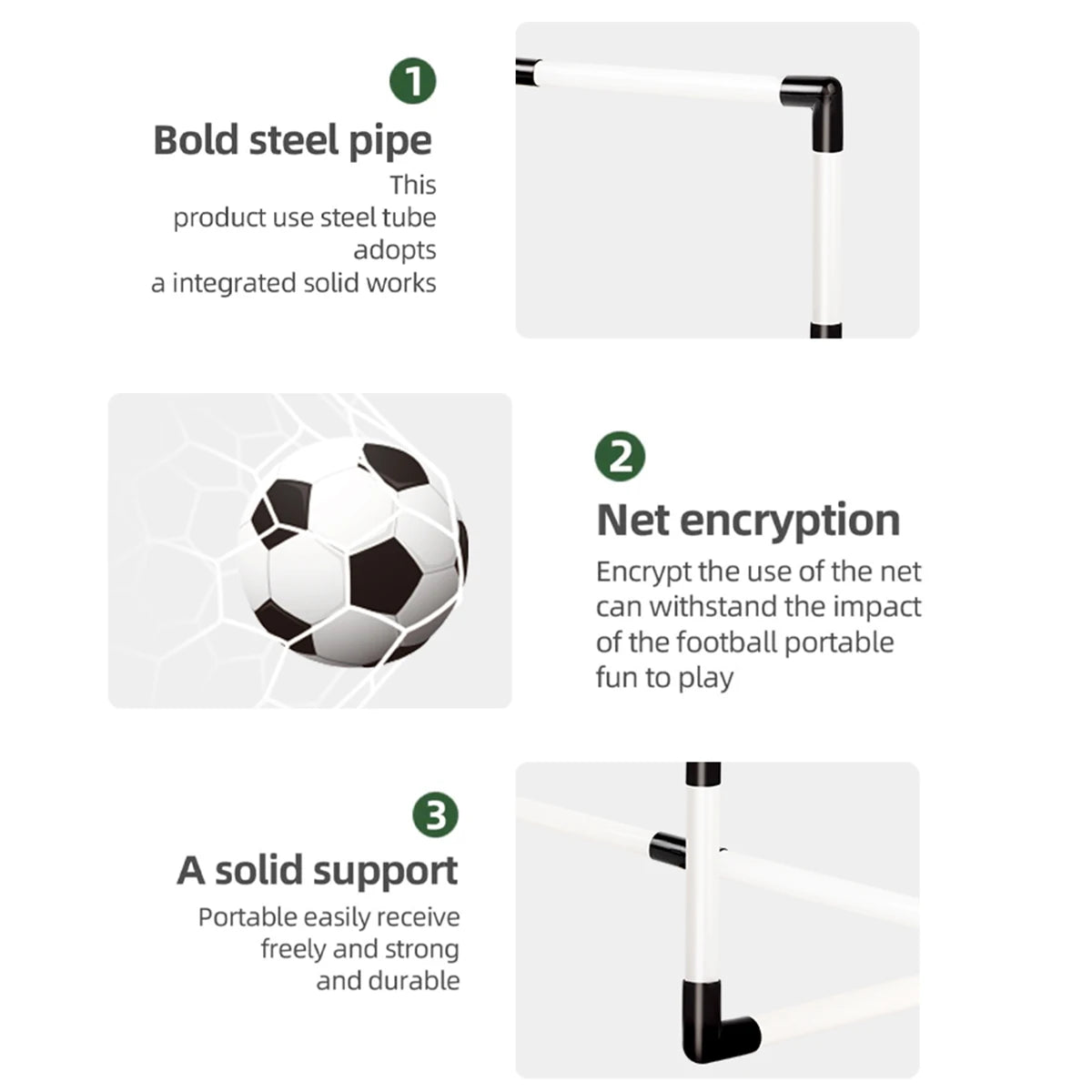 CowLost | product_id-childrens-foldable-football-goal-with-pump-and-ball-outdoor-soccer-training-toy |4