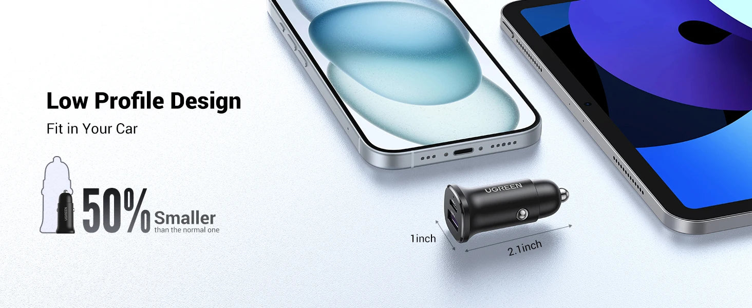 CowLost | ugreen-30w-usb-c-car-charger |11