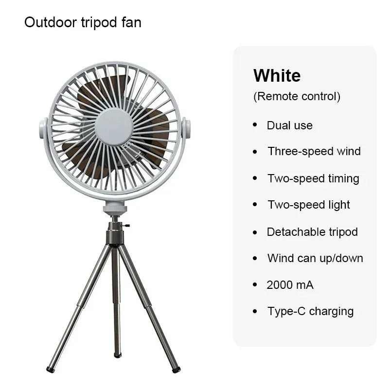 CowLost | product_id-usb-rechargeable-tripod-desk-fan-with-air-cooling-blower-and-night-light-for-camping-and-ceiling-use |22