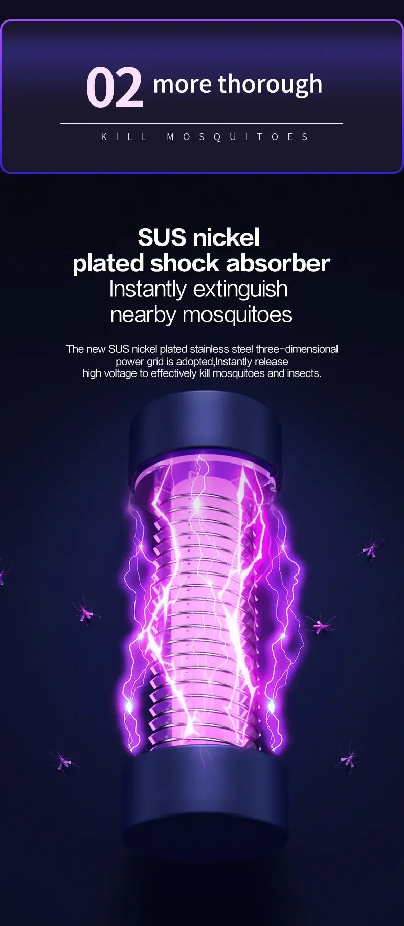 CowLost | product_id-usb-5v-electric-shock-mosquito-killer-lamp-insect-fly-trap-zapper-indoor-outdoor |11