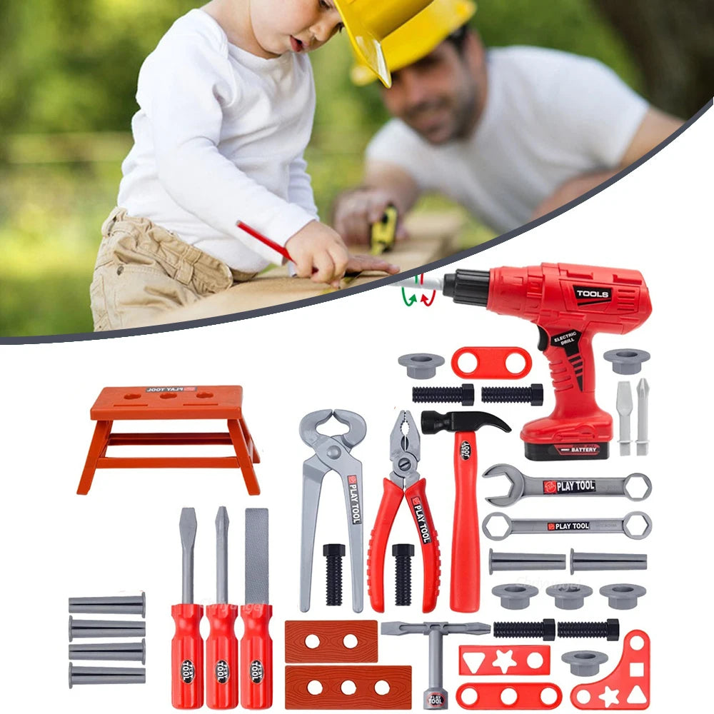 CowLost | product_id-38-42-pcs-kids-pretend-tool-set-with-screwdrivers-for-toddlers |11