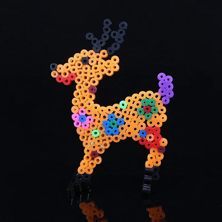 Perler 5mm Hama Beads 4800pcs 24 Colors Educational DIY Puzzle Toy Gift EVA Food Grade