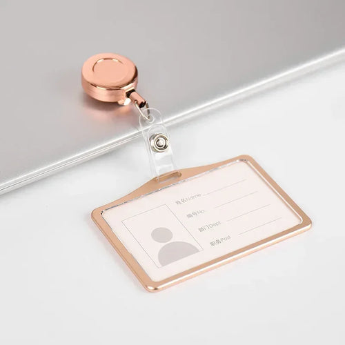 1 Pcs Aluminum Alloy Card Cover Case Bank Business Work Card Holder