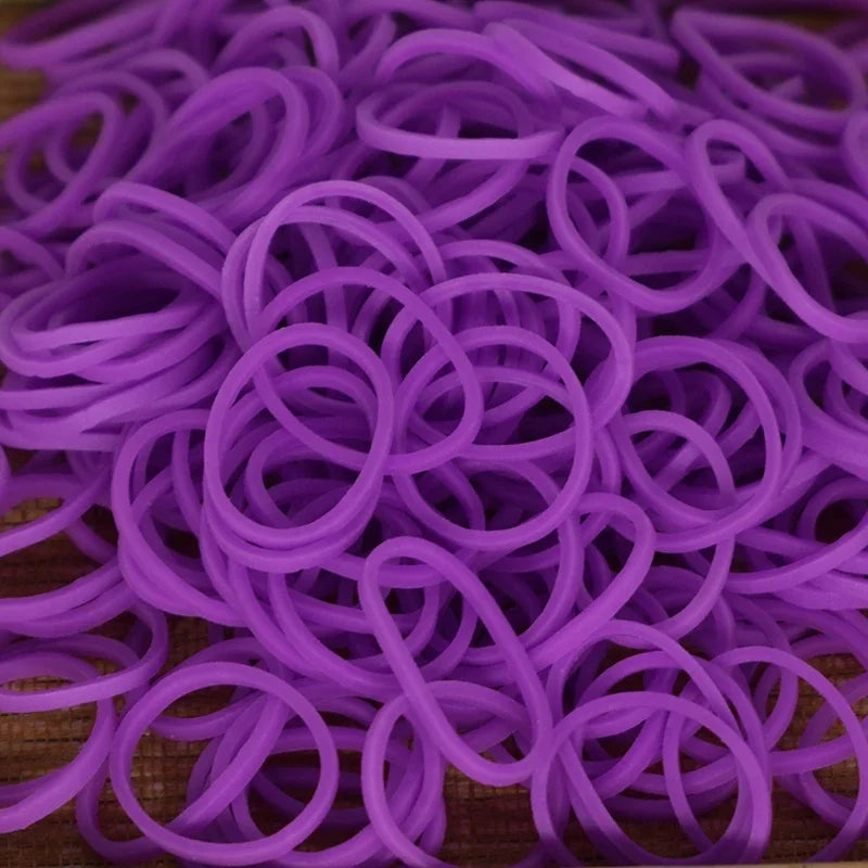 DIY Rubber Band Bracelet Kit for Kids Hair Loom Refill Christmas 2024 Gift