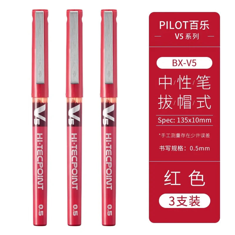 CowLost | product_id-pilot-bx-v5-12-color-0-5mm-rollerball-pens-anti-leak-smooth-ink-for-journaling-art-projects |31