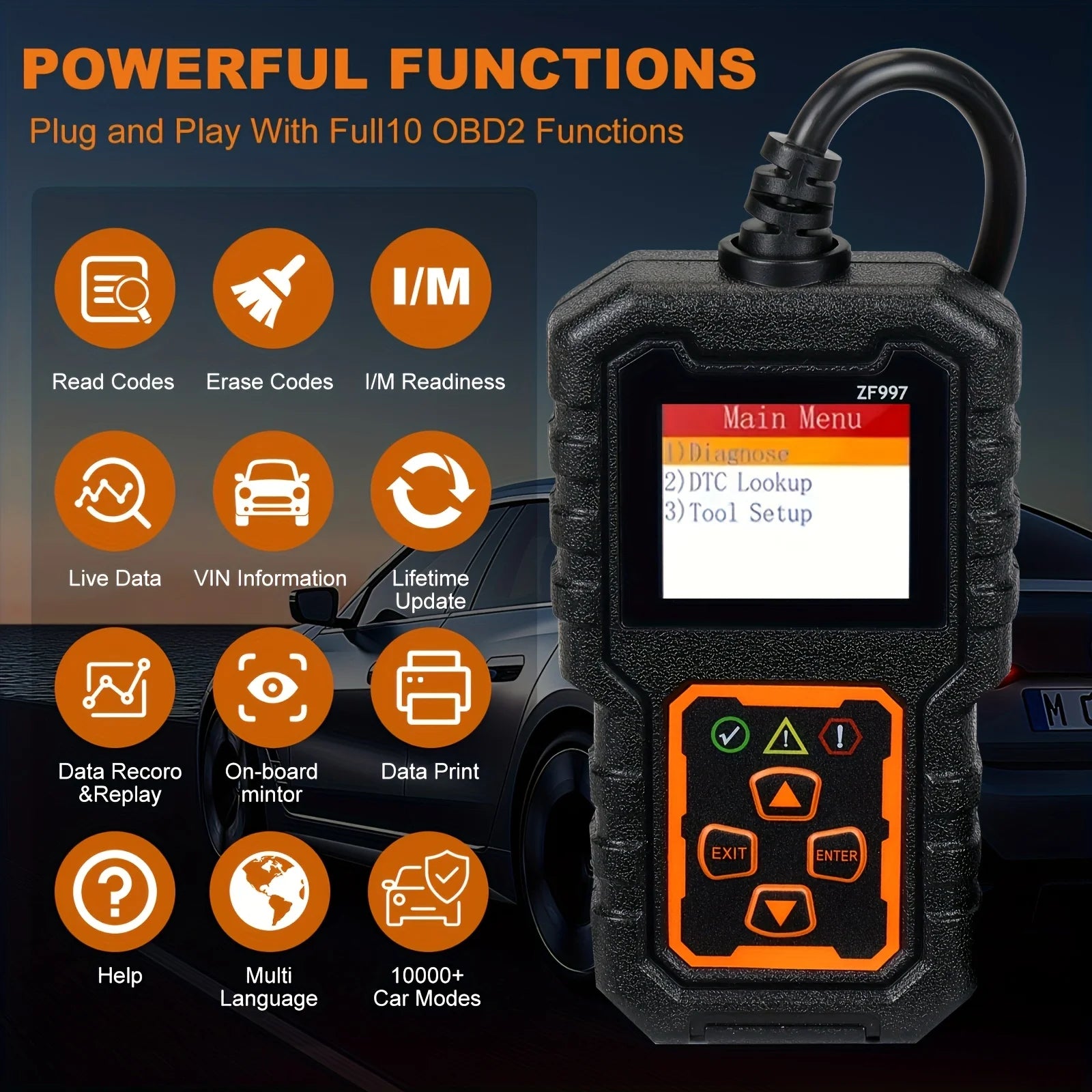 CowLost | electric-vehicle-ev-parts-accessories-jexiwe-obd2-automotive-diagnostic-tool-usb-powered-with-dtc-data-flow-support |2
