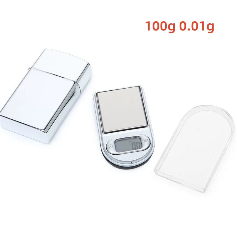 CowLost | mini-pocket-lighter-scale-50g-100g-200g-precision-digital-scales-for-for-jewelry-diamond-reloading-kitchen-0-01g-weight |14