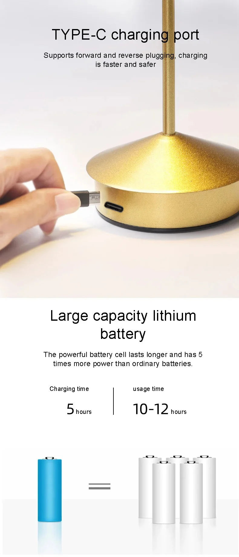 CowLost | product_id-rechargeable-type-c-touch-led-table-lamp-for-dining-hotel-bar-and-desk-use |10