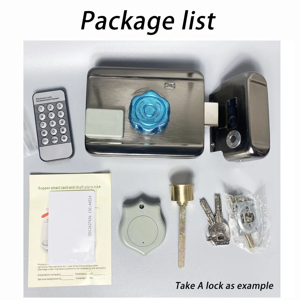 CowLost | locks-keys-product_id-12v-invisible-electric-gate-lock-with-remote-controller-and-battery-included-for-intercom-access-control-system |1