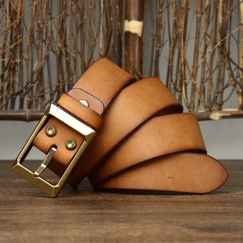 CowLost | 3-8cm-width-5mm-thick-retro-cowboy-belt |11