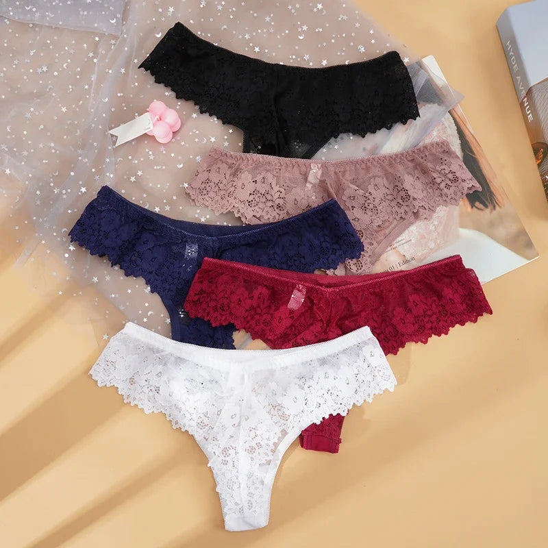 CowLost | women-sexy-lace-g-string-briefs-temptation-low-waist-thongs |1