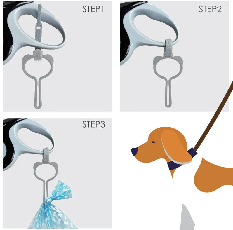 CowLost | uncategorized-dog-leash-dispenser-with-poop-bag-holder-for-hands-free-waste-carrying |5