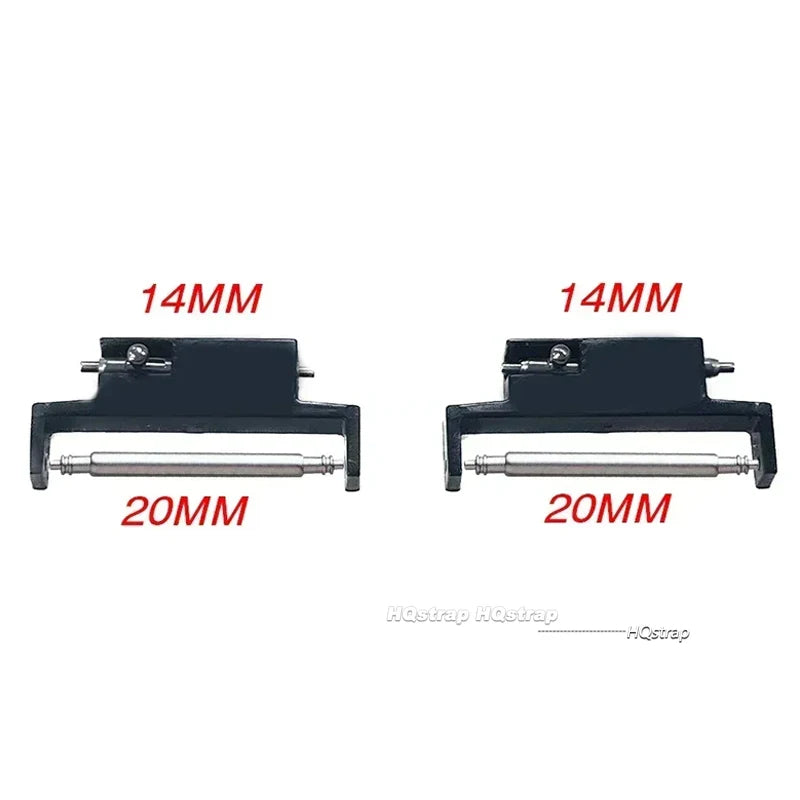 CowLost | product_id-2pcs-stainless-steel-quick-release-watch-strap-adapters-18mm-22mm |28