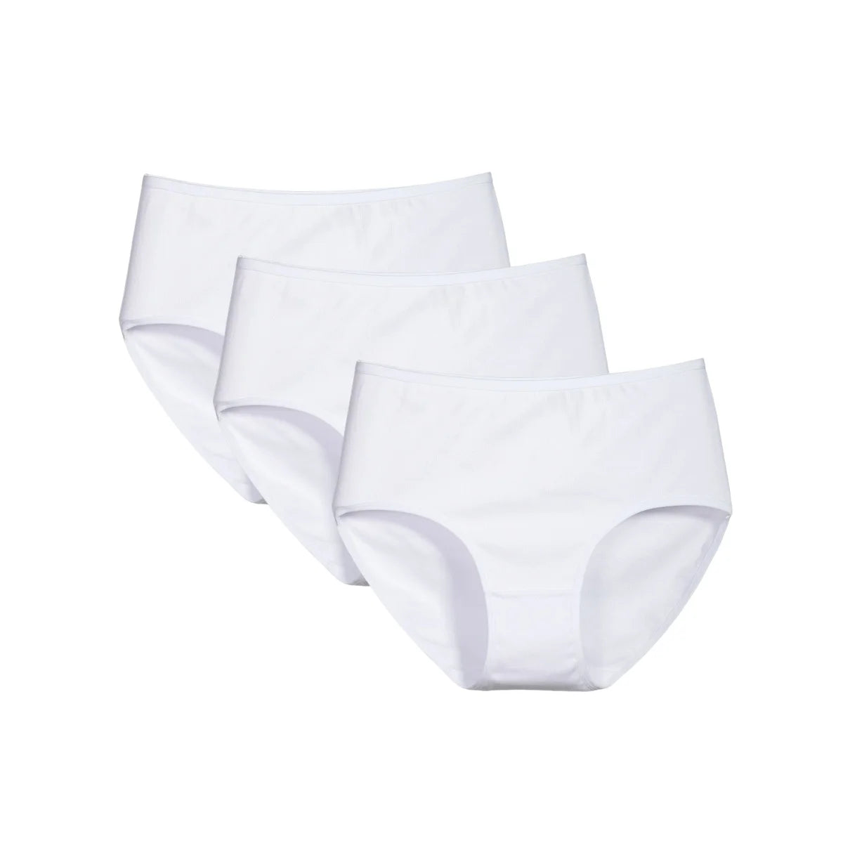 CowLost | product_id-3pcs-womens-cotton-high-waist-solid-color-briefs-xs-2xl |9